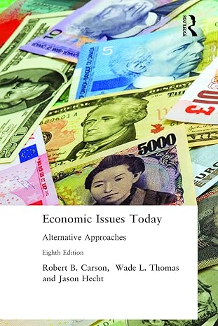 economic issues today alternative approaches 8th edition robert b carson ,wade l thomas ,jason hecht
