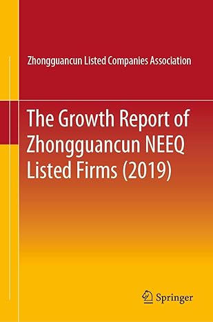the growth report of zhongguancun neeq listed firms 1st edition zhongguancun listed companies association