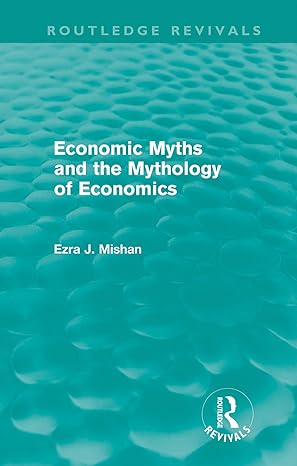 economic myths and the mythology of economics 1st edition e mishan 0415682495, 978-0415682497