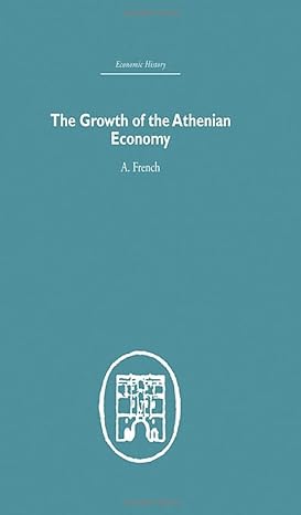 the growth of the athenian economy 1st edition a french 0415377048, 978-0415377041