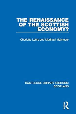the renaissance of the scottish economy 1st edition charlotte lythe ,madhavi majmudar 1032072849,