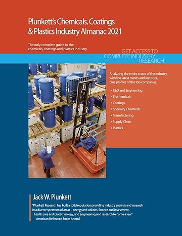 plunketts chemicals coatings and plastics industry almanac 2021 chemicals coatings and plastics industry