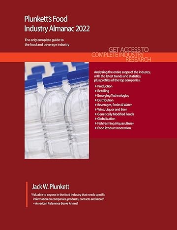 plunketts food industry almanac 2022 food industry market research statistics trends and leading companies