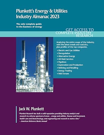 plunketts energy and utilities industry almanac 2023 energy and utilities industry market research statistics