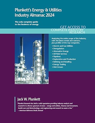 plunketts energy and utilities industry almanac 2024 the only comprehensive guide to the energy and utilities