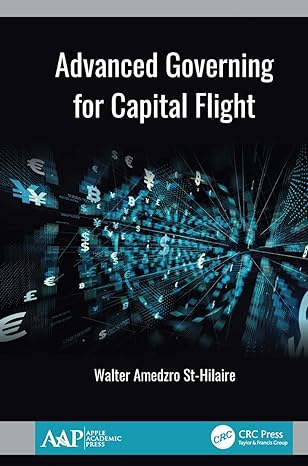 advanced governing for capital flight 1st edition walter amedzro st hilaire 1774634988, 978-1774634981