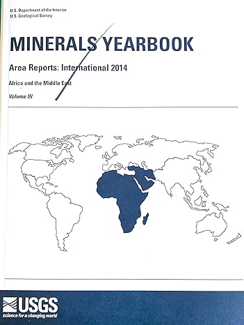 Minerals Yearbook Area Reports International Review 2014 Africa And The Middle East