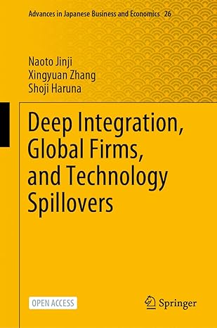 deep integration global firms and technology spillovers 1st edition naoto jinji ,xingyuan zhang ,shoji haruna