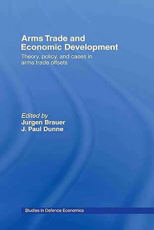 arms trade and economic development theory policy and cases in arms trade offsets 1st edition jurgen brauer