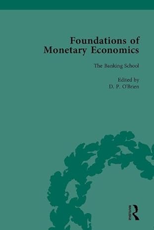 foundations of monetary economics 1st edition d p o'brien 1851961909, 978-1851961900