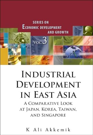 industrial development in east asia a comparative look at japan korea taiwan and singapore har/cdr edition k