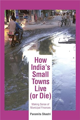 how indias small towns live making sense of municipal finances 1st edition paromita shastri 8171888348,