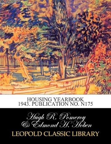 housing yearbook 1943 publication no n175 1st edition hugh r pomeroy ,edmond h hoben b00zywb2xi