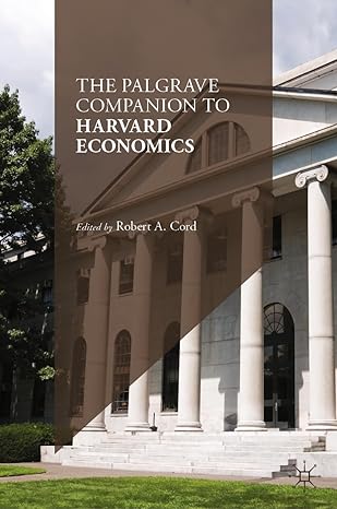 the palgrave companion to harvard economics 1st edition robert a cord 3031520521, 978-3031520525
