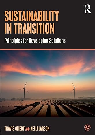 sustainability in transition 1st edition travis gliedt ,kelli larson 1138690139, 978-1138690134