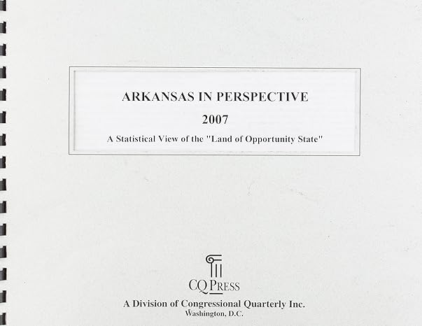 arkansas in perspective 2007 1st edition baker a 0740120530, 978-0740120534