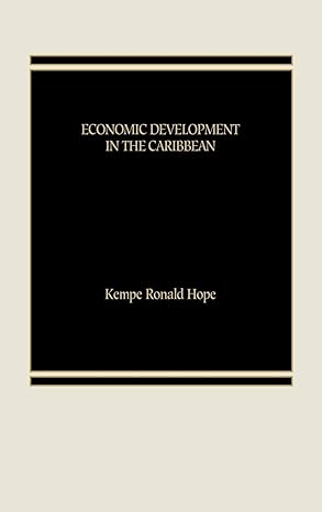 economic development in the caribbean 1st edition kempe r hope 0274633973, 978-0274633975