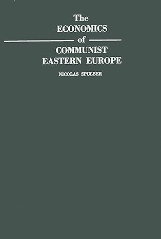 the economics of communist eastern europe revised edition nicolas spulber 0837186099, 978-0837186092