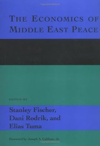 the economics of middle east peace views from the region 1st edition stanley fischer ,dani rodrik ,elias tuma
