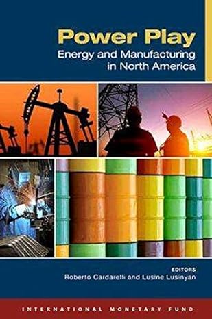 power play energy and manufacturing in north america 1st edition international monetary fund 1498364799,