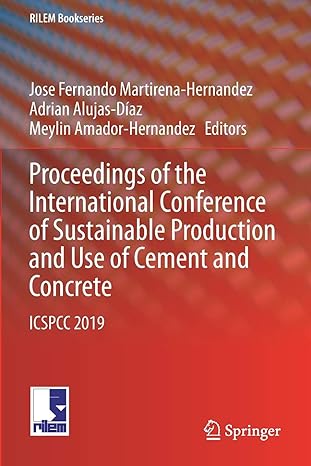 proceedings of the international conference of sustainable production and use of cement and concrete icspcc