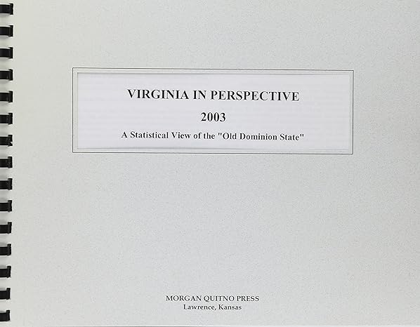 virginia in perspective 2003 1st edition kathleen o'leary morgan 0740108956, 978-0740108952