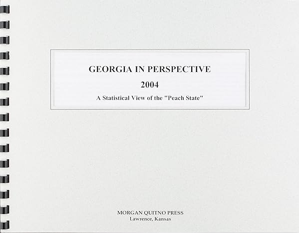 georgia in perspective 2004 1st edition kathleen o'leary morgan 0740112090, 978-0740112096