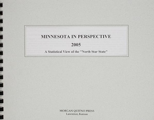 minnesota in perspective 2005 1st edition kathleen o'leary morgan 0740115227, 978-0740115226