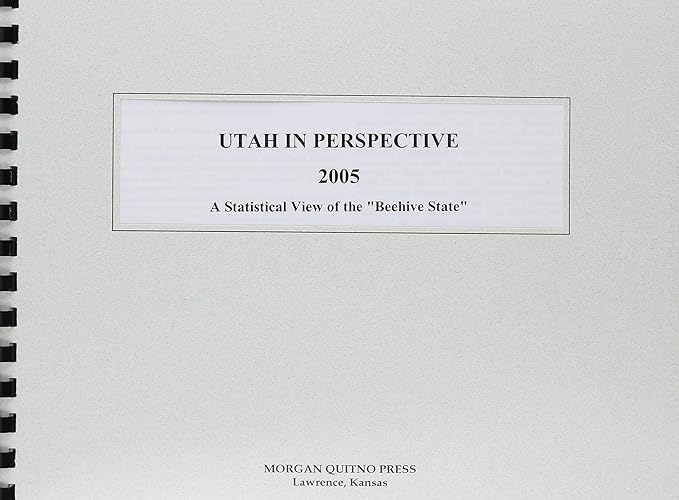 utah in perspective 2005 1st edition kathleen o'leary morgan 074011543x, 978-0740115431