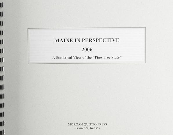 maine in perspective 2006 1st edition kathleen o'leary morgan 0740118684, 978-0740118685
