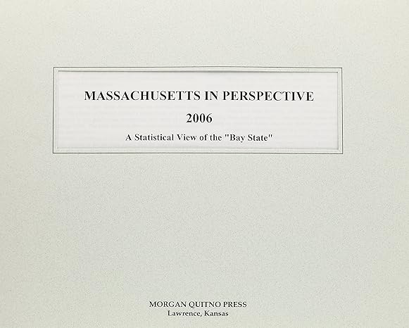 massachusetts in perspective 2006 1st edition kathleen o'leary morgan 0740118706, 978-0740118708