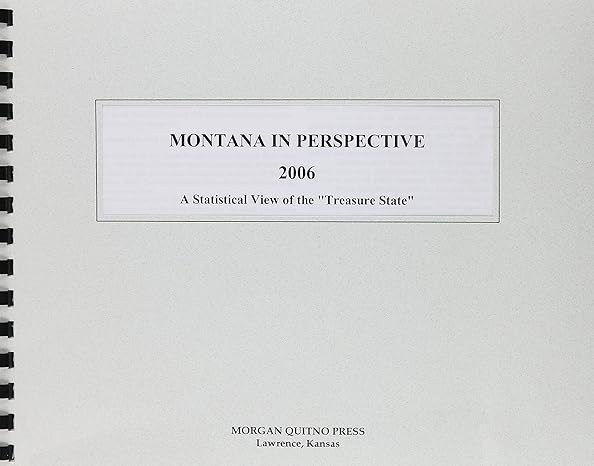 montana in perspective 2006 1st edition kathleen o'leary morgan 0740118757, 978-0740118753