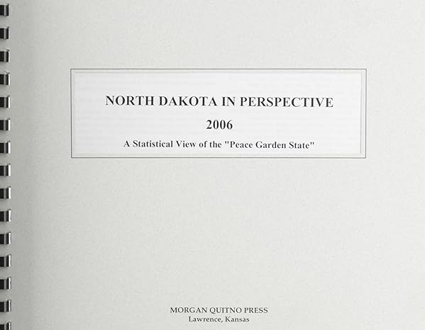 north dakota in perspective 2006 1st edition kathleen o'leary morgan 0740118838, 978-0740118838