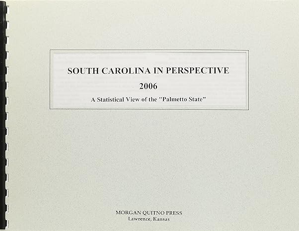 south carolina in perspective 2006 1st edition kathleen o'leary morgan 0740118897, 978-0740118890