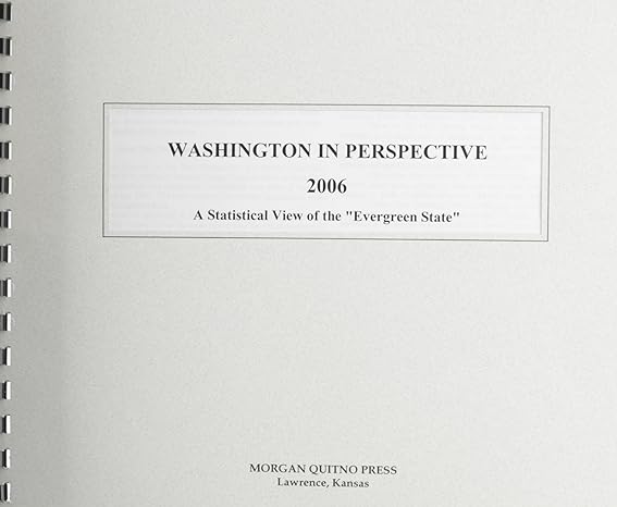 washington in perspective 2006 1st edition kathleen o'leary morgan 074011896x, 978-0740118968
