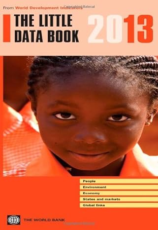 the little data book 2013 1st edition world bank 0821398121, 978-0821398128