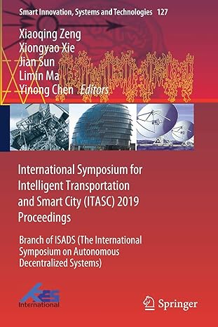 International Symposium For Intelligent Transportation And Smart City 2019 Proceedings Branch Of Isads