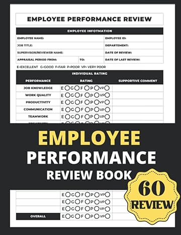 employee performance review book worker review and evaluation book 1st edition alex mours b0bgfqmtxx