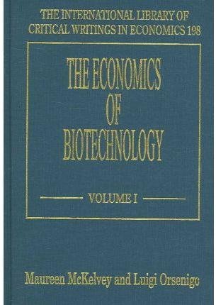 the economics of biotechnology 1st edition maureen mckelvey ,luigi orsenigo 1843767767, 978-1843767763