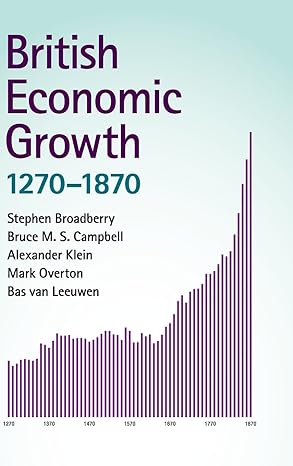 british economic growth 1270 1870 1st edition stephen broadberry ,bruce m s campbell ,alexander klein ,mark