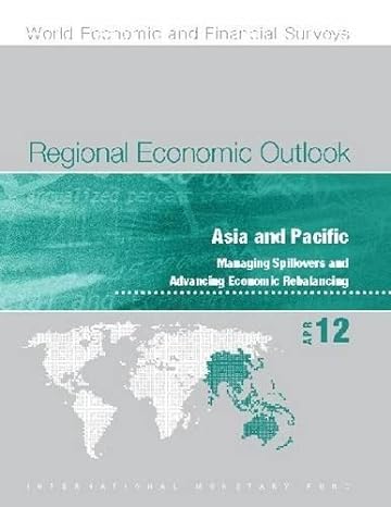 regional economic outlook asia and pacific april 2012 1st edition international monetary fund 1616352507,