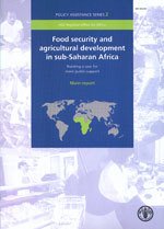 food security and agricultural development in sub saharan africa building a case for more public support main