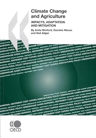 climate change and agriculture impacts adaptation and mitigation 1st edition neil adger ,anita wreforddominic