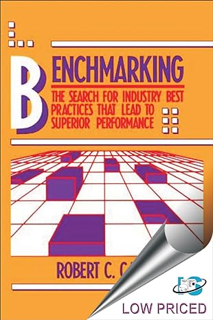 benchmarking the search for industry best practices that lead to superior performance 1st edition robert c