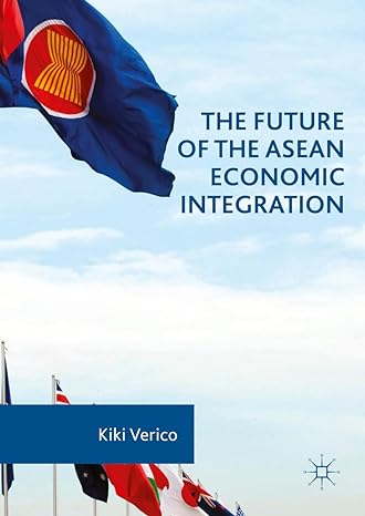 the future of the asean economic integration 1st edition kiki verico 1137596120, 978-1137596123