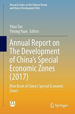annual report on the development of chinas special economic zones blue book of chinas special economic zones