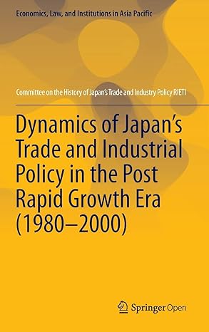 dynamics of japans trade and industrial policy in the post rapid growth era 1st edition committee on the