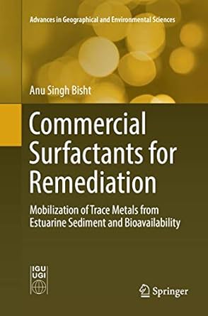 commercial surfactants for remediation mobilization of trace metals from estuarine sediment and