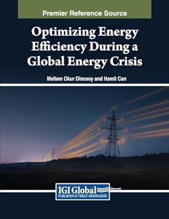 optimizing energy efficiency during a global energy crisis 1st edition meltem okur dincsoy ,hamit can