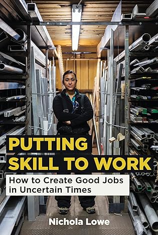 putting skill to work how to create good jobs in uncertain times 1st edition nichola lowe 0262547910,
